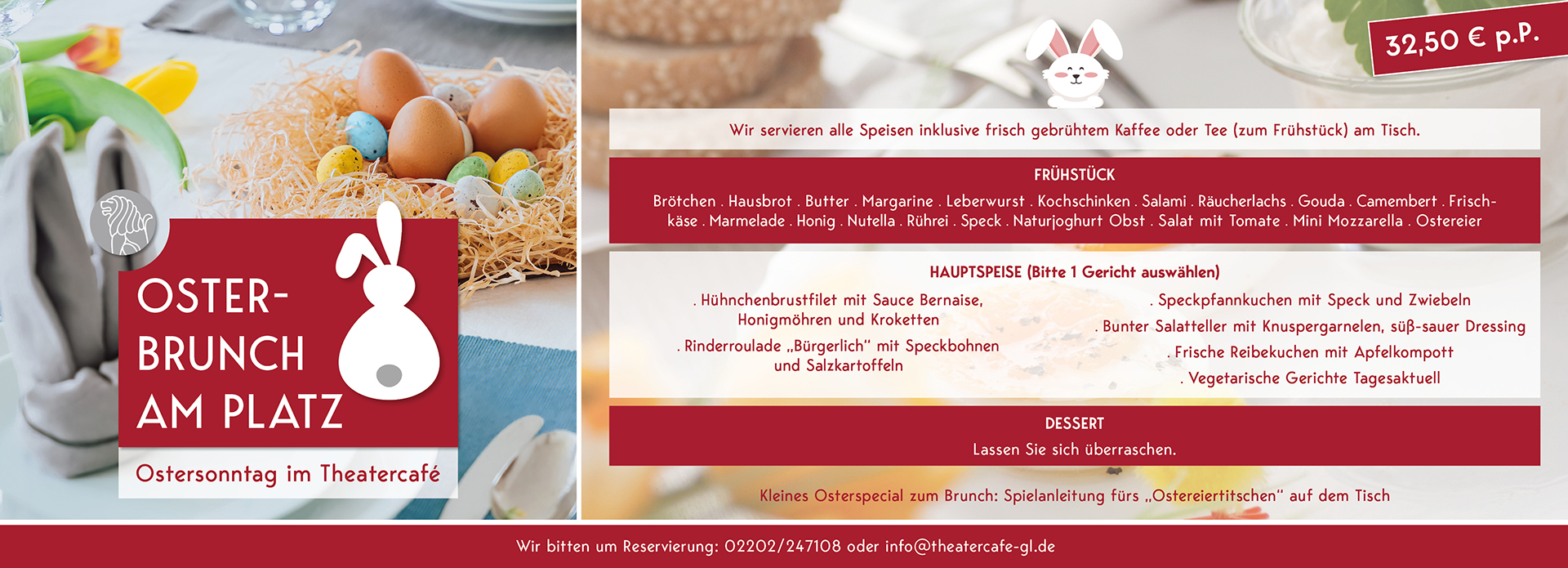 Osterbrunch 2026 in Bergisch Gladbach